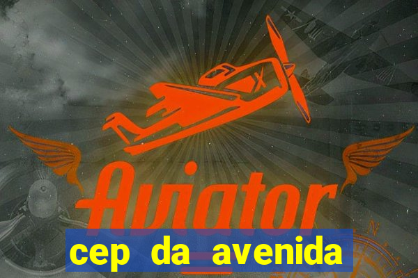 cep da avenida santos dumont