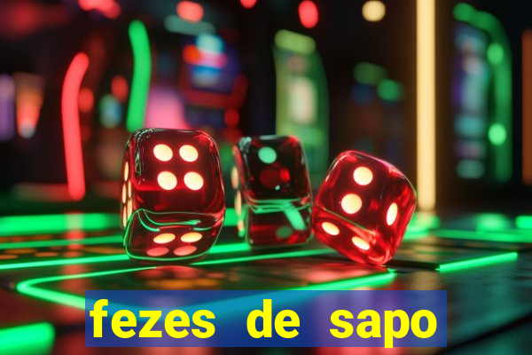 fezes de sapo transmite doença para humanos