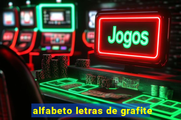 alfabeto letras de grafite