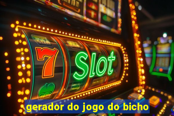 gerador do jogo do bicho