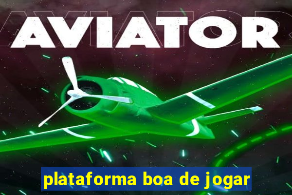 plataforma boa de jogar