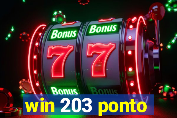 win 203 ponto