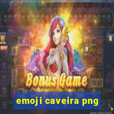emoji caveira png