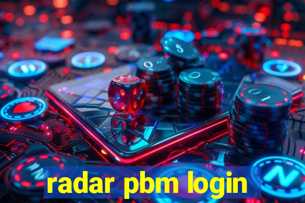 radar pbm login