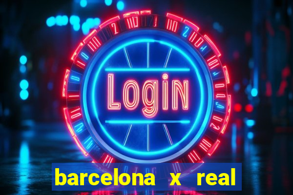 barcelona x real madrid ao vivo futemax