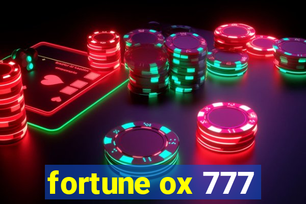 fortune ox 777