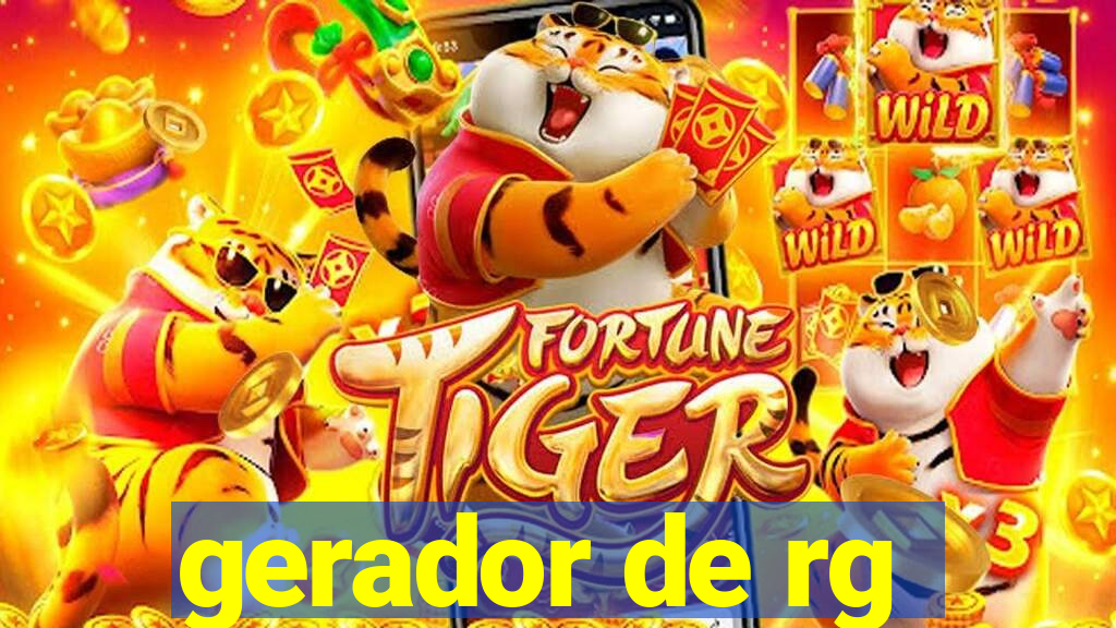 gerador de rg