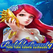foto fake cabelo cacheado