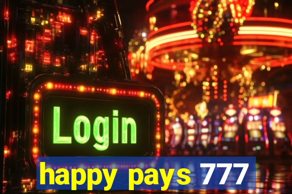 happy pays 777