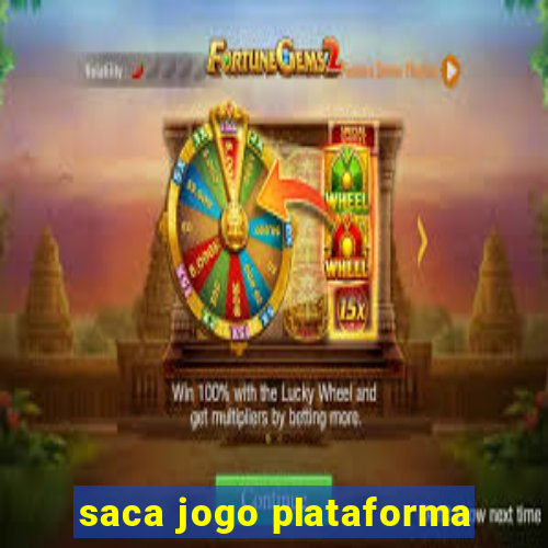 saca jogo plataforma