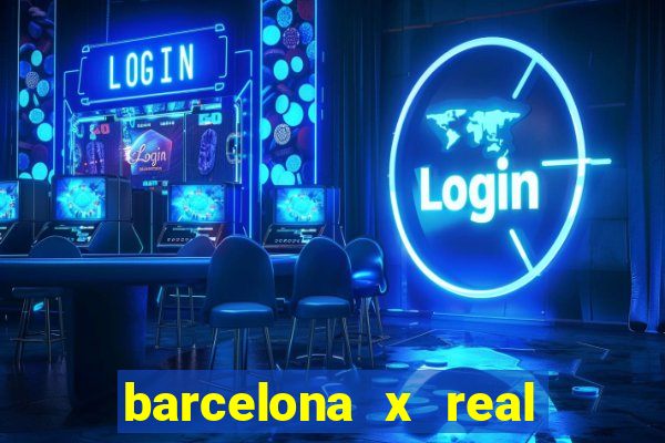 barcelona x real madrid multicanais