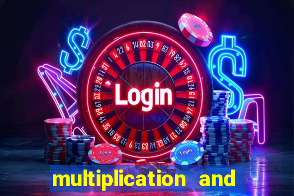 multiplication and division bingo
