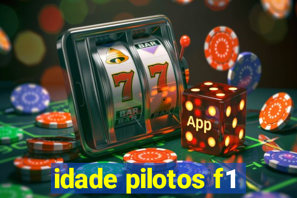 idade pilotos f1