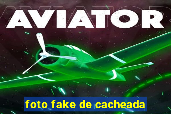 foto fake de cacheada
