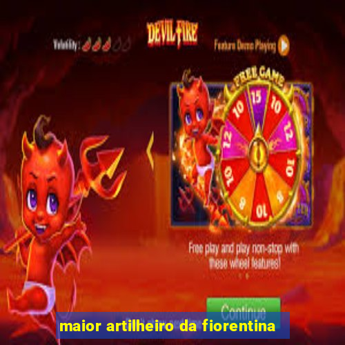 maior artilheiro da fiorentina