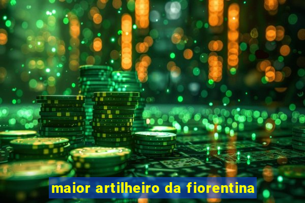 maior artilheiro da fiorentina