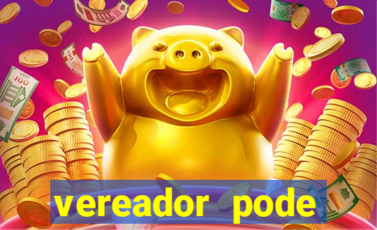 vereador pode patrocinar time de futebol