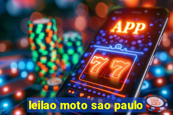 leilao moto sao paulo