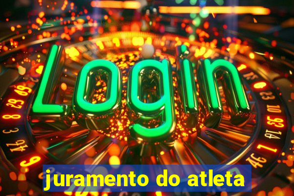 juramento do atleta