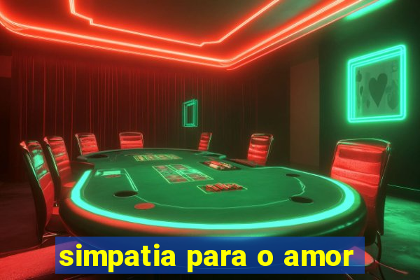 simpatia para o amor
