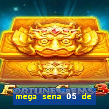 mega sena 05 de julho de 1988