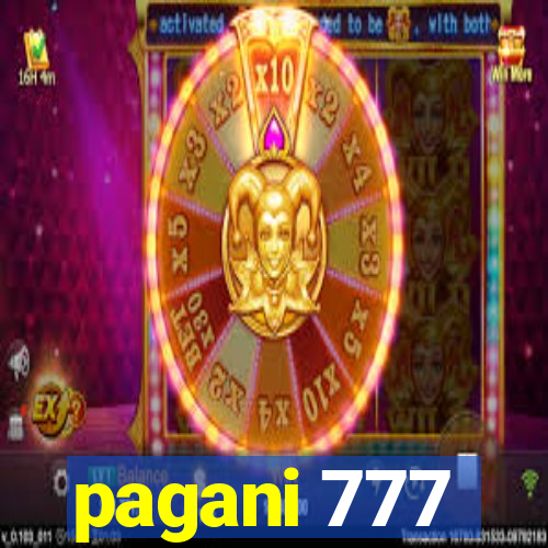pagani 777