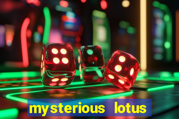 mysterious lotus casebook wei fansub