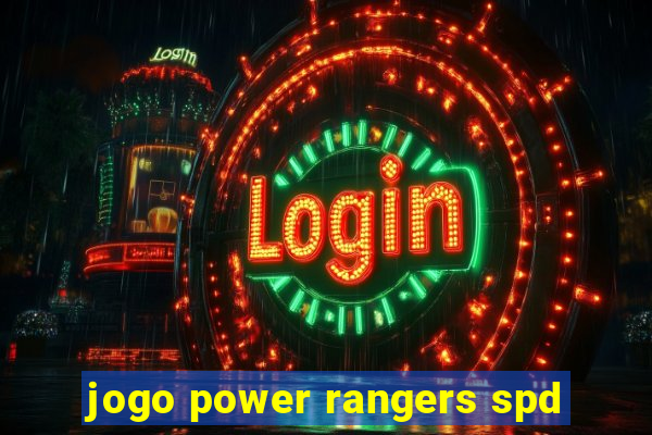 jogo power rangers spd