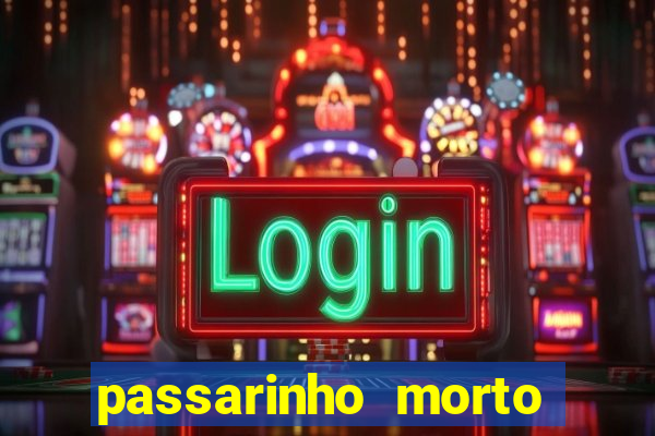 passarinho morto significado espiritual