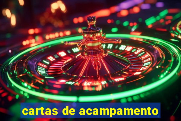 cartas de acampamento