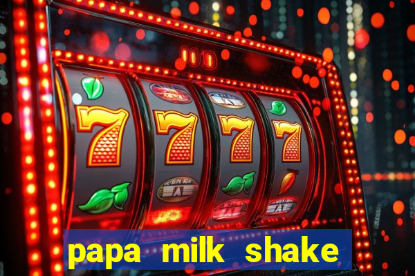 papa milk shake click jogos