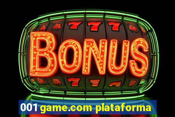 001 game.com plataforma