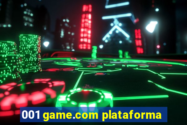 001 game.com plataforma