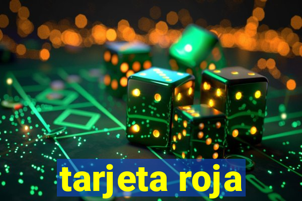 tarjeta roja
