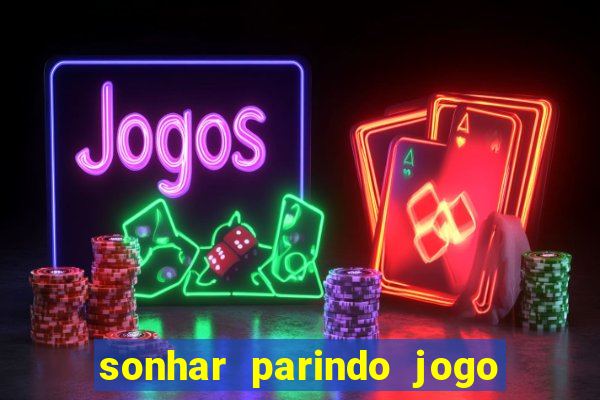 sonhar parindo jogo do bicho
