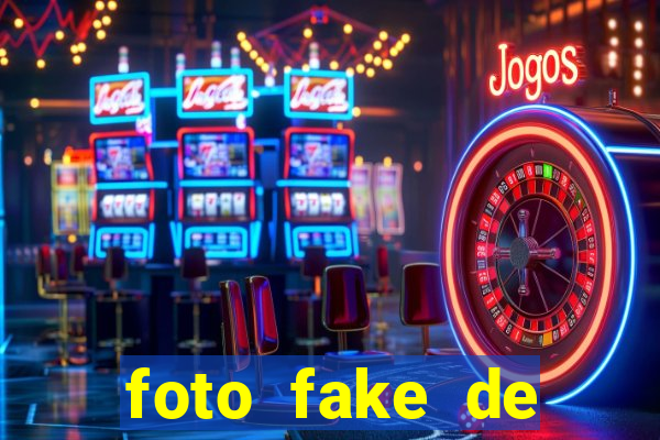 foto fake de menina cacheada