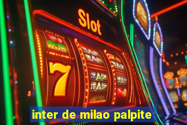 inter de milao palpite