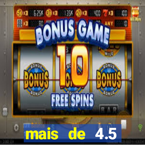 mais de 4.5 escanteios o que significa