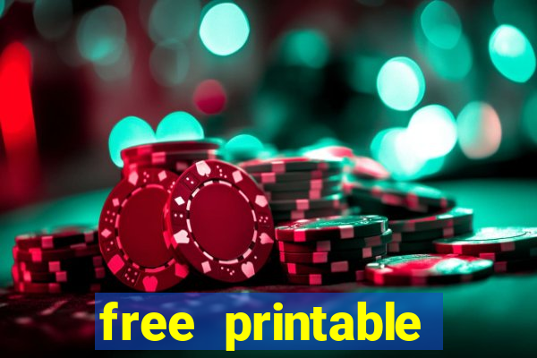free printable christmas bingo cards