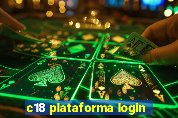 c18 plataforma login