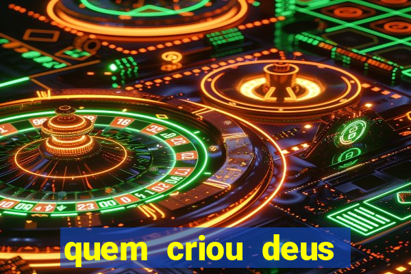 quem criou deus segundo o espiritismo