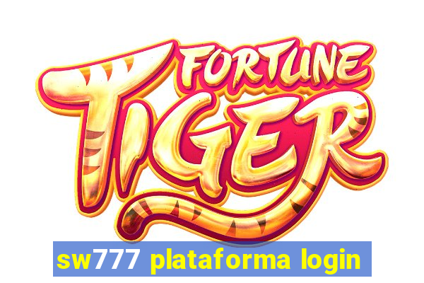 sw777 plataforma login