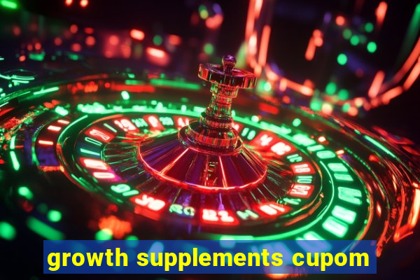 growth supplements cupom