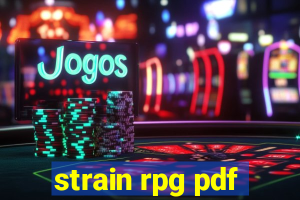 strain rpg pdf