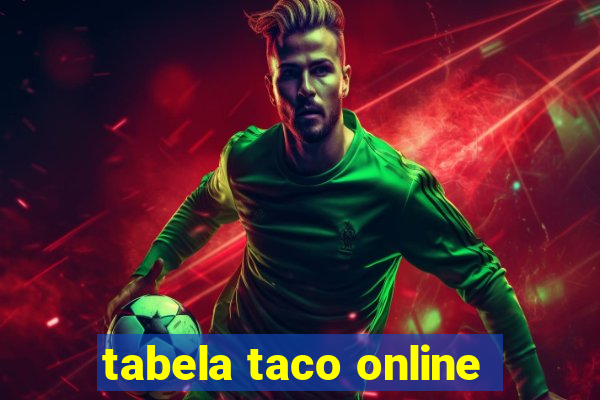 tabela taco online