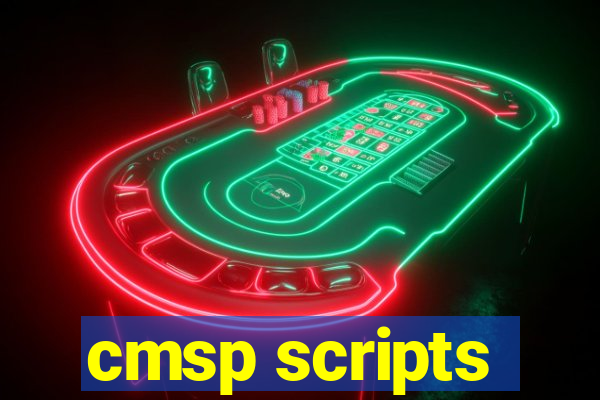 cmsp scripts
