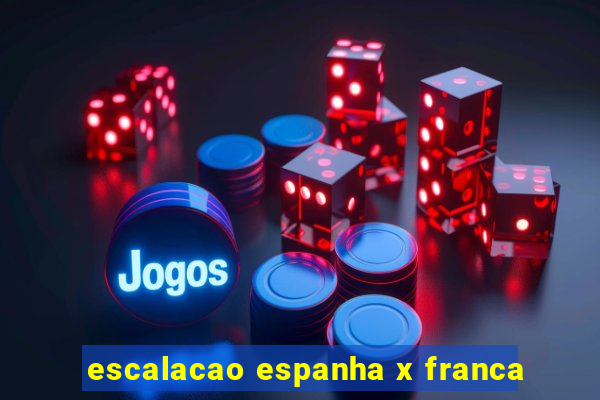 escalacao espanha x franca