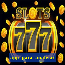 app para analisar jogos de futebol