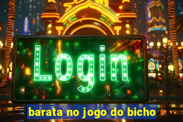 barata no jogo do bicho