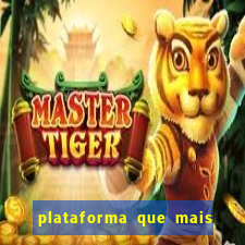 plataforma que mais paga no fortune tiger